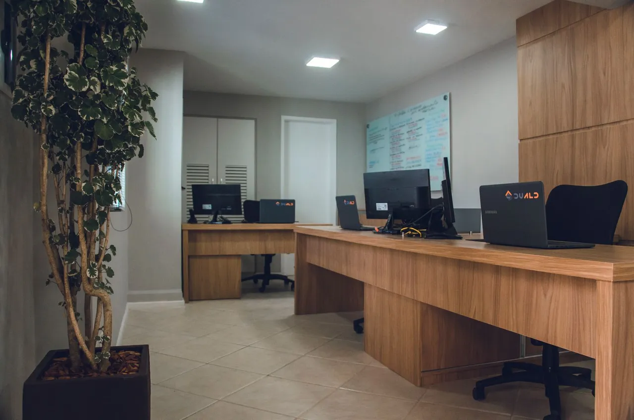 Intérieur de bureau contemporain
